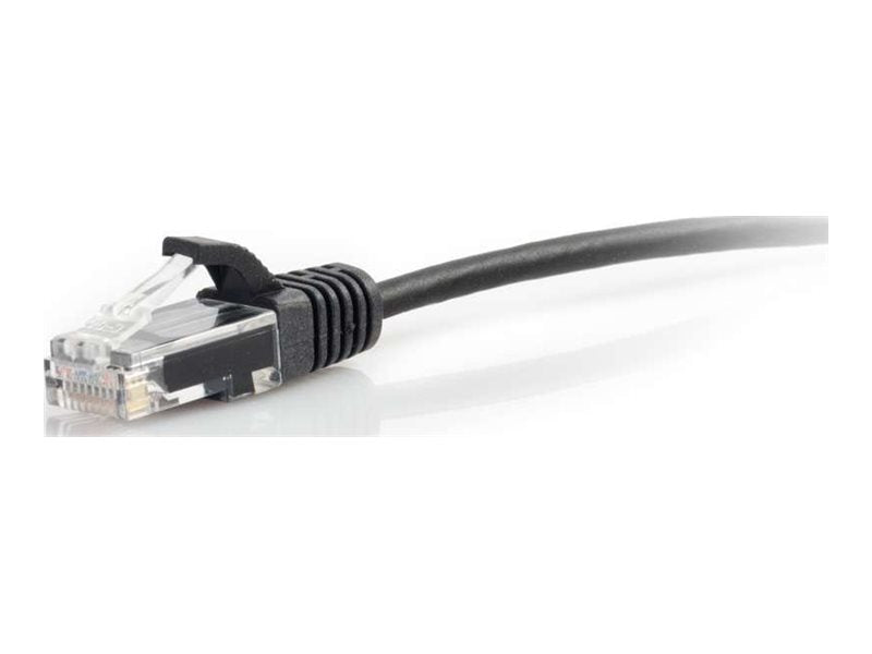 C2G Cat6 Slim Patch Cable 8in Snagless UTP