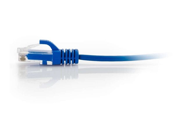 C2G Cat6 Snagless Slim Patch Cable 15ft Blue
