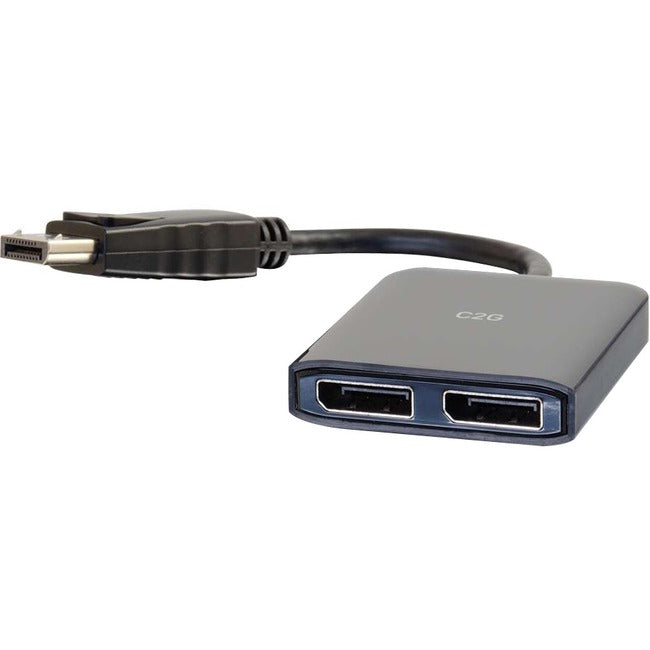 C2G Displayport To Displayport X2 Monitor Splitter - 4K Displayport Mst Hub