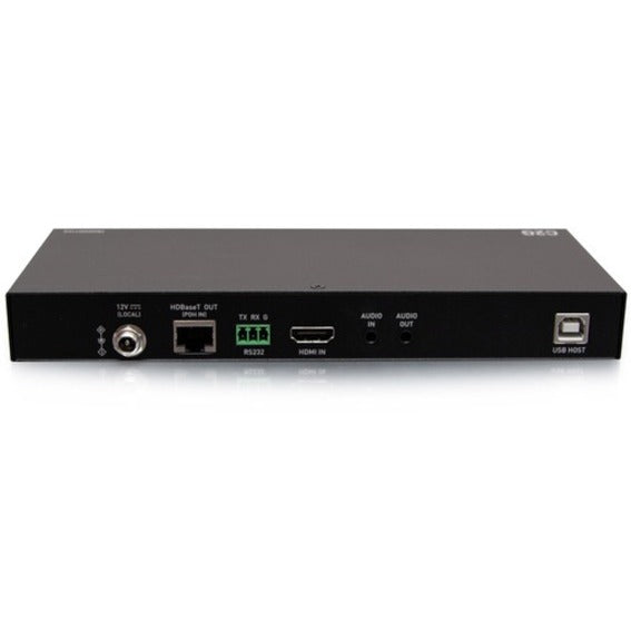 C2G HDBaseT HDMI Extender + 3.5mm, RS232, USB B to A, and IR over Cat - HDMI Transmitter Box to Reciever Box - 4K 60Hz C2G31013