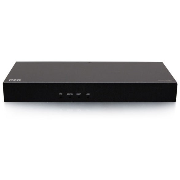 C2G HDBaseT HDMI Extender + 3.5mm, RS232, USB B to A, and IR over Cat - HDMI Transmitter Box to Reciever Box - 4K 60Hz C2G31013