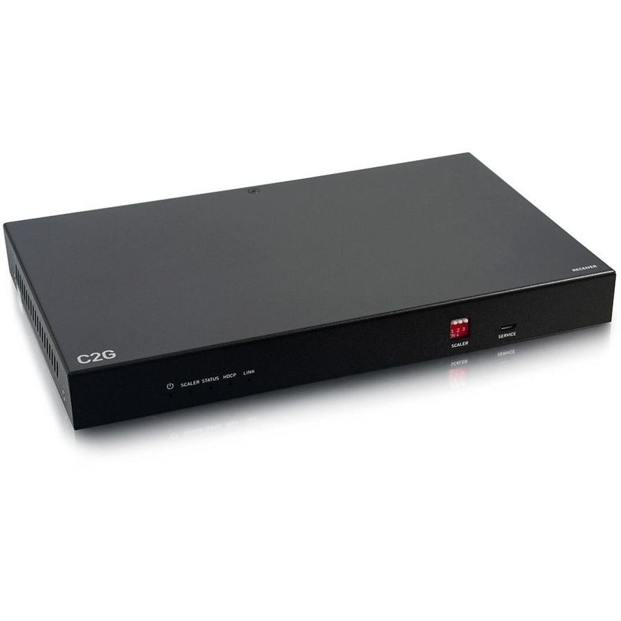 C2G HDMI HDBaseT + RS232 + IR over Cat Extender Box Scaling Receiver C2G30016