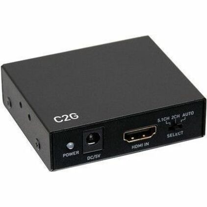 C2G Hdmi Audio Extractor With Toslink, Spdif And 3.5Mm - 4K 60Hz