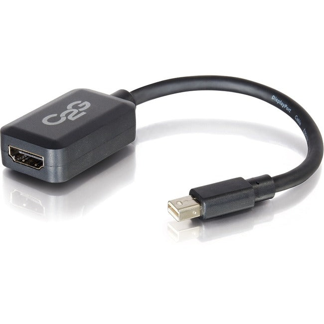 C2G Mini Displayport To Hdmi Adapter Converter Black - Adapt The Mini Displaypor