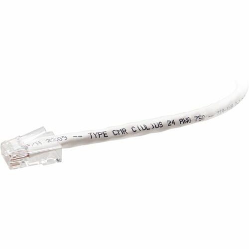 C2G QS 8FT/2.4M White Non-Booted C6 UTP CM TAA