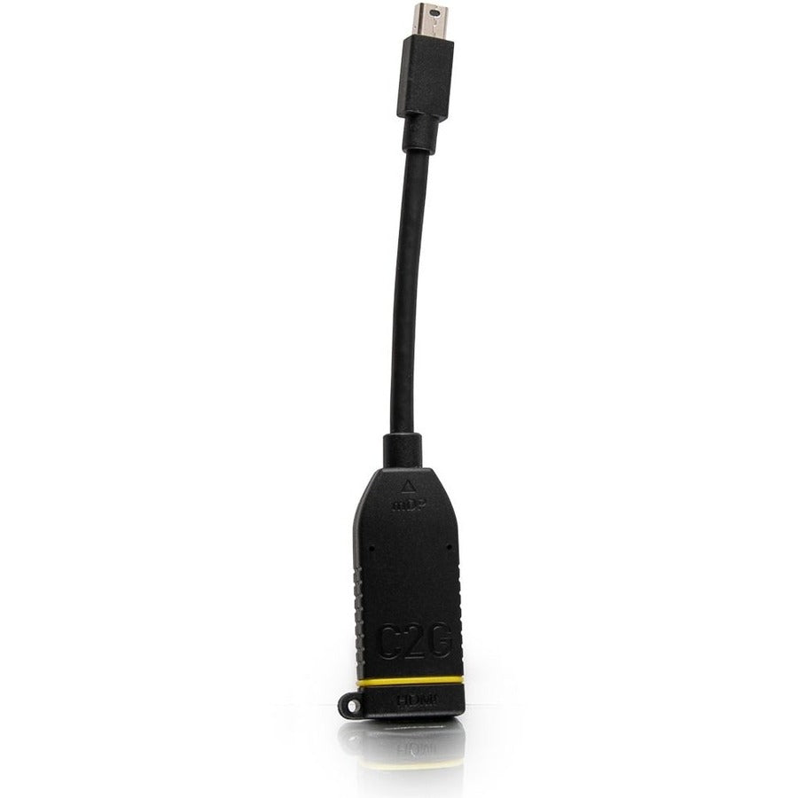 C2G Retractable Universal Mount 4K Hdmi® Dongle Adapter Ring With Color Coded Mini Displayport™, Displayport, And Usb-C®