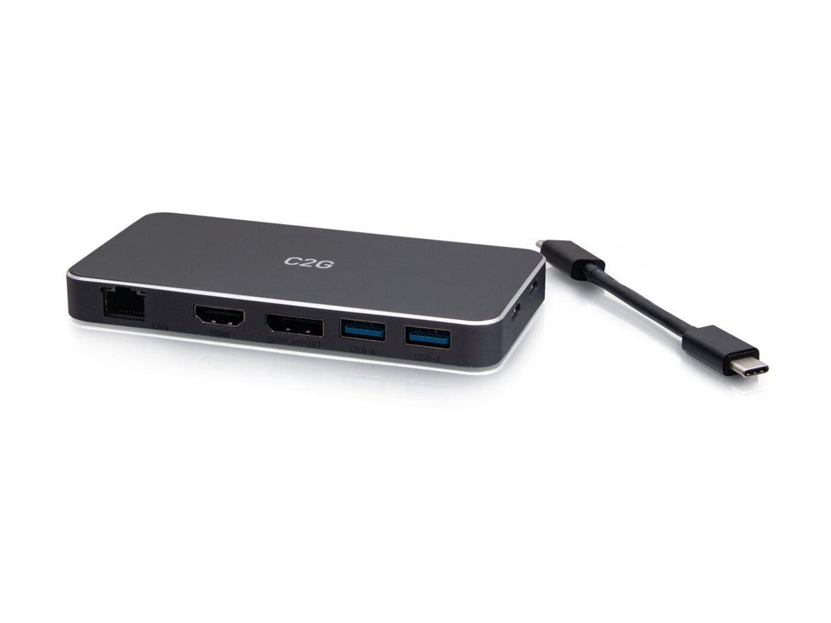 C2G USB-C 7-in-1 Hub Docking Station