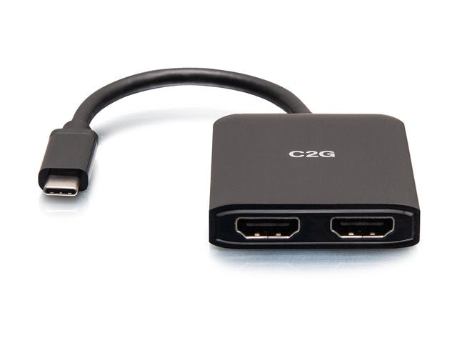 C2G USB-C to 2 Port HDMI MST Hub