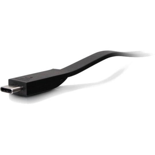 C2G Usb-C 4-In-1 Compact Dock With Hdmi, Usb-A, Ethernet, And Usb-C Power Delivery Up To 100W - 4K 30Hz