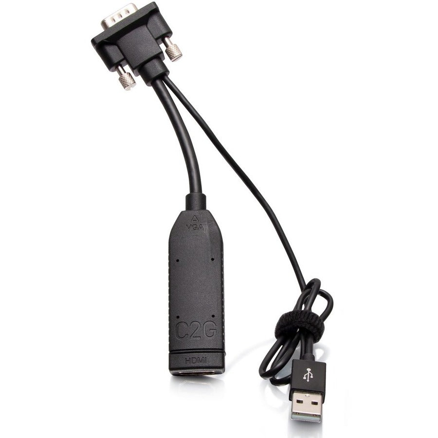 C2G VGA to HDMI Dongle Adapter Converter - M/F - C2G VGA to HDMI? Dongle Adapter