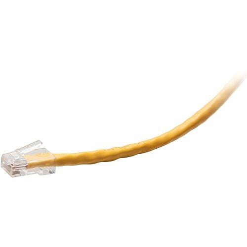 C2G43647 6in Cat6 Non-Booted Network Cable Yellow
