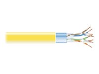 CAT5e Bulk Cable - 1000ft Shielded F/UTP Solid Ethernet Cable | Black Box EVNSL0504A-1000