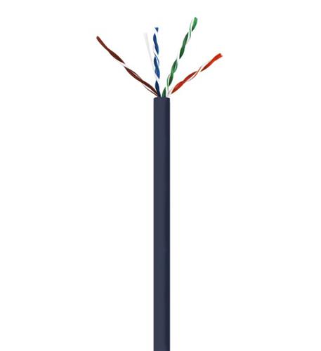CAT6 550 MHz NO SPLINE BLACK WAV-CAT6V-CMR-BK