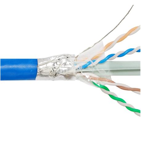 CAT6A Plenum Shielded Cabel 650 MHZ ICC-ICCABP6FBL