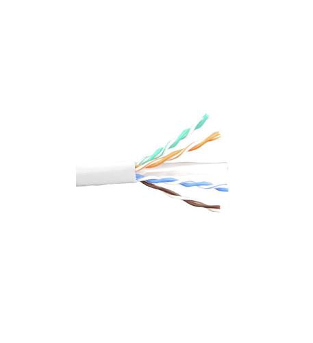 CAT6e CMR PVC CABLE WHITE ICC-ICCABR6EWH