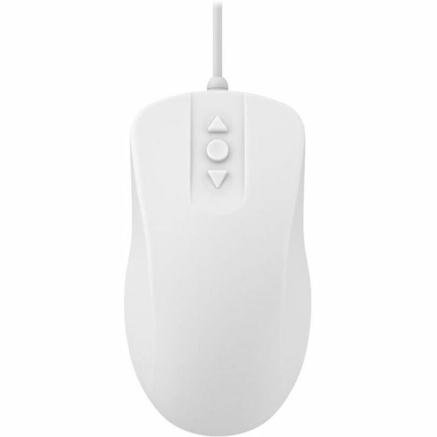 CHERRY AK-PMH12 Medical Mouse, Wired, White - IP68, 1000 DPI, 3-xzbutton scroll features