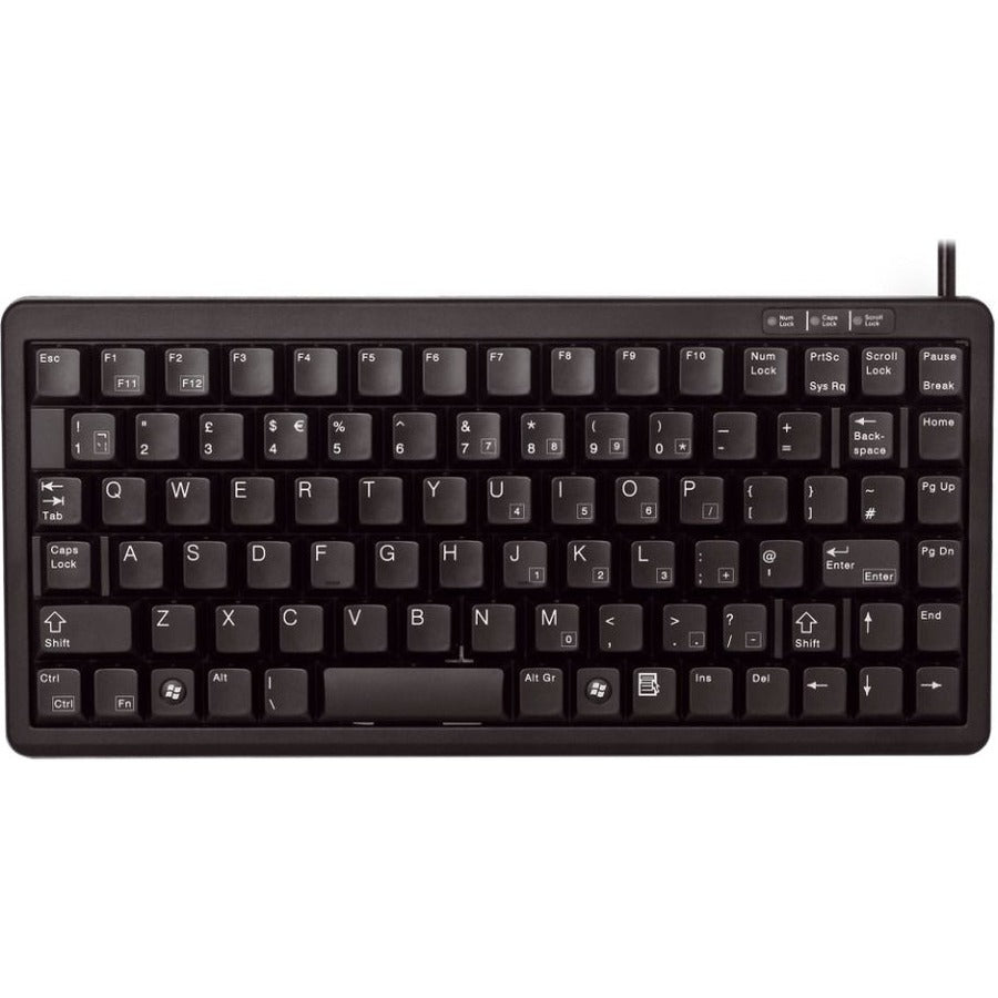 CHERRY G84-4100 Ultraslim Black Wired Mechanical Keyboard G84-4100LCMUS-2