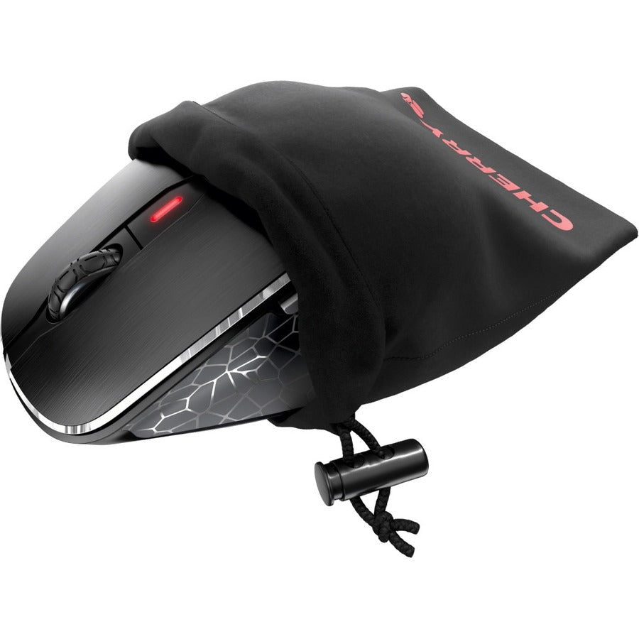 CHERRY MW 8C ERGO Rechargeable Black Wireless Mouse JW-8600US