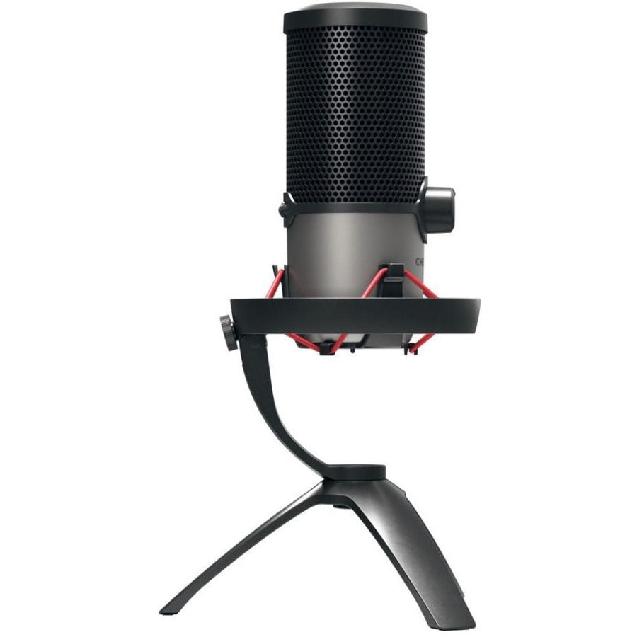 CHERRY UM 6.0 Advanced Wired Microphone - Silver Black - 8.20 ft - 20 Hz to 20 kHz - Cardi
