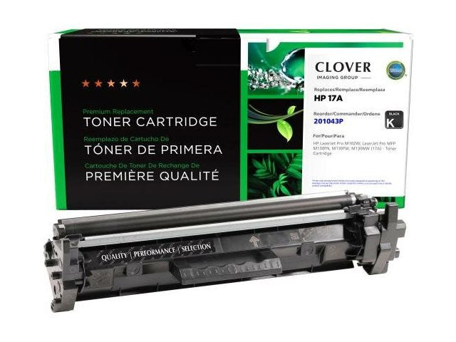 CIG Remanufactured HP 17A Toner Cartridge