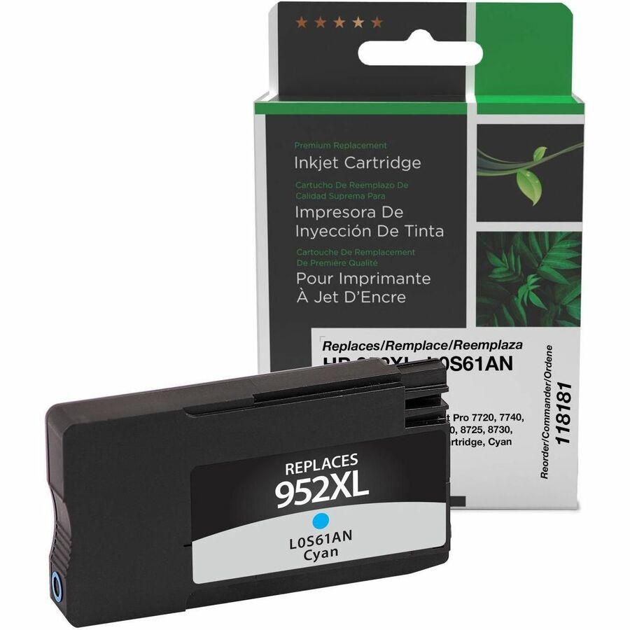 CIG Remanufactured High Yield Inkjet Ink Cartridge - Alternative for HP 952XL (HP 952XL,HP 118181