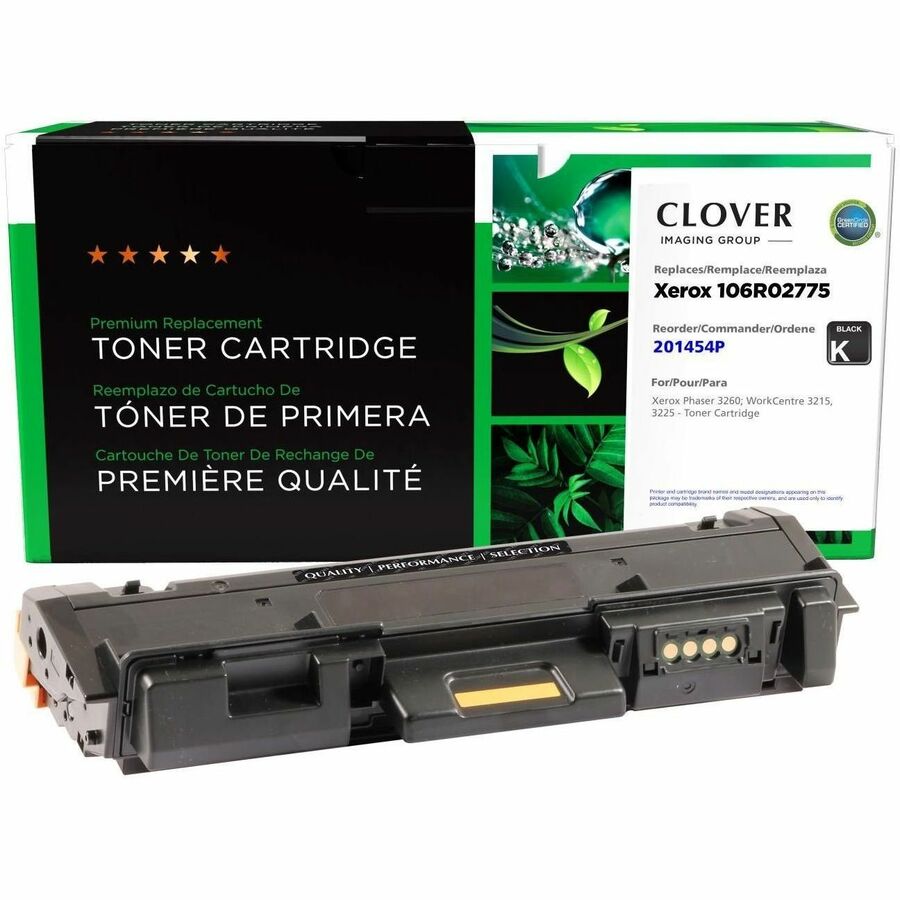 CIG Remanufactured Laser Toner Cartridge - Alternative for Xerox 106R02775 - Black Each 201454P