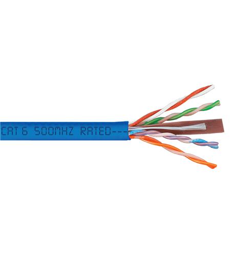 CMP CAT6 PLENUM VALUE LINE 500 MHz Blue ICC-ICCABP6VBL