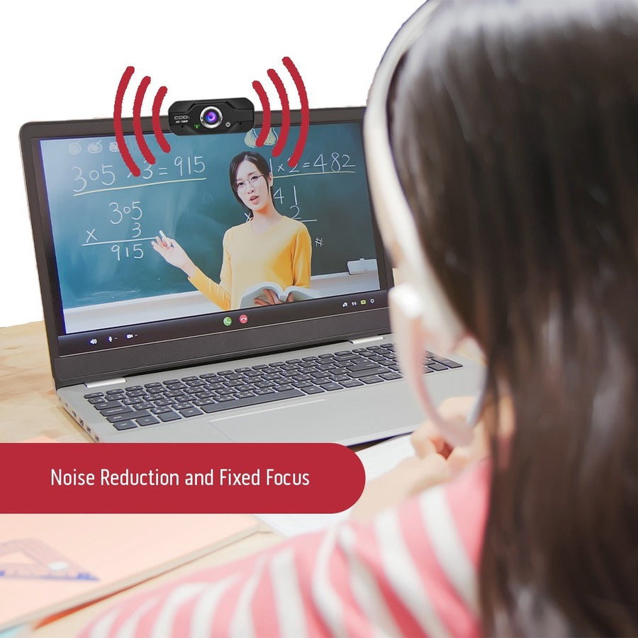 CODi Aquila HD 1080P Fixed-Focus Webcam A05024