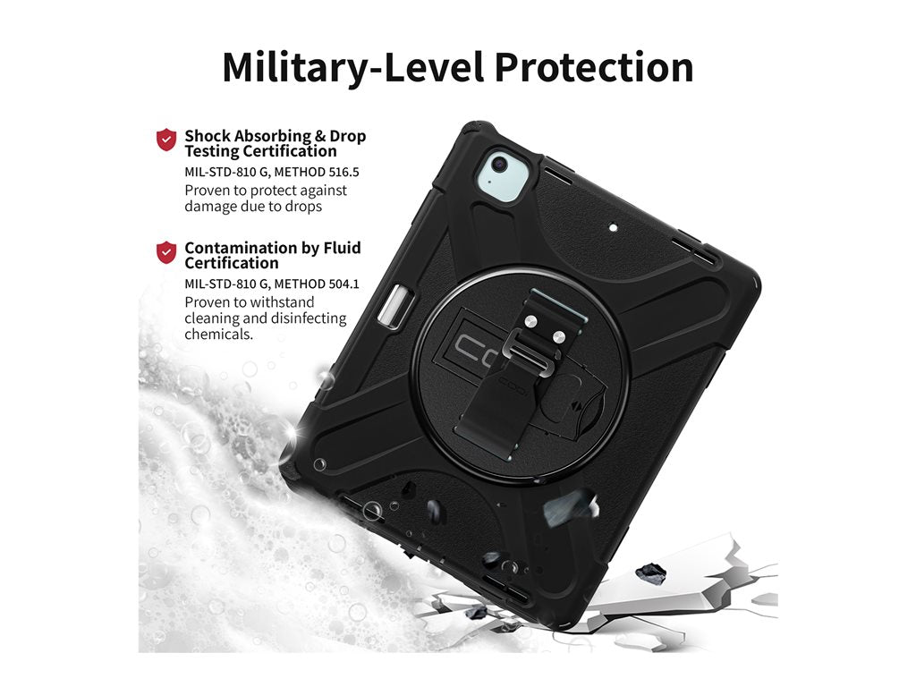 CODi - Back cover for tablet - rugged - polycarbonate, silicone - for Apple 13-inch iPad Air (M2)