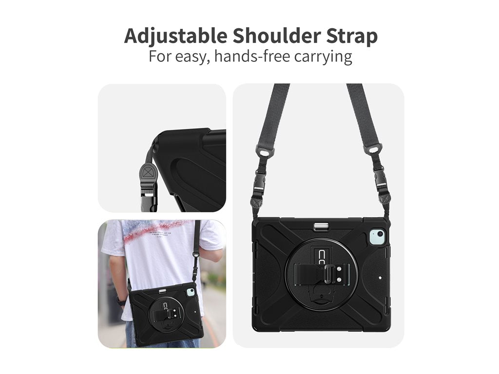 CODi - Back cover for tablet - rugged - polycarbonate, silicone - for Apple 13-inch iPad Air (M2)