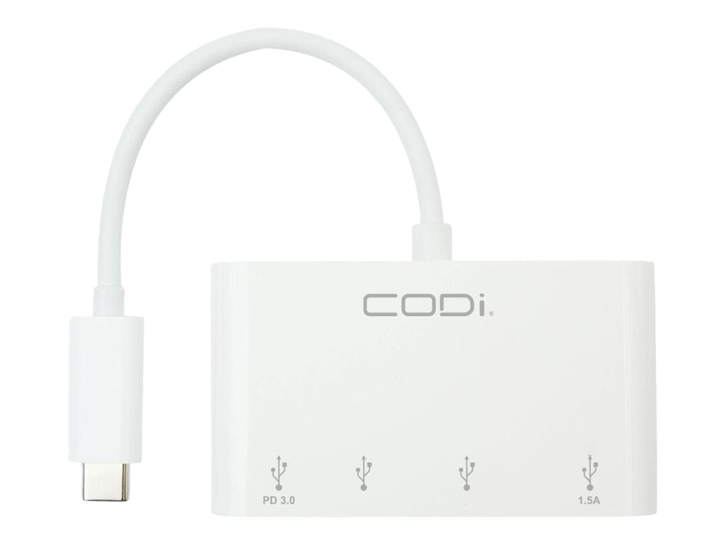 CODi - Hub - 2 x SuperSpeed USB 3.0 + 2 x USB-C - desktop