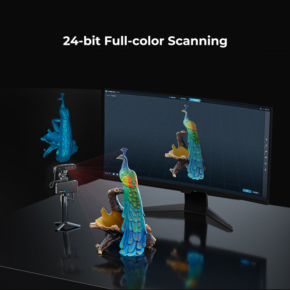 CR-Scan Ferret Pro 3D Scanner with 0.1mm Accuracy and Wireless WiFi 6