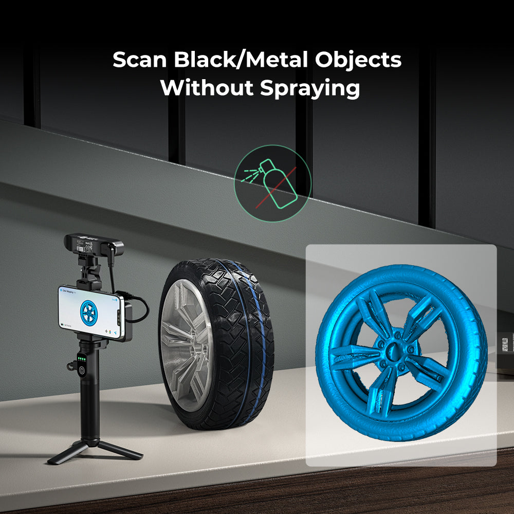 CR-Scan Ferret Pro 3D Scanner with 0.1mm Accuracy and Wireless WiFi 6