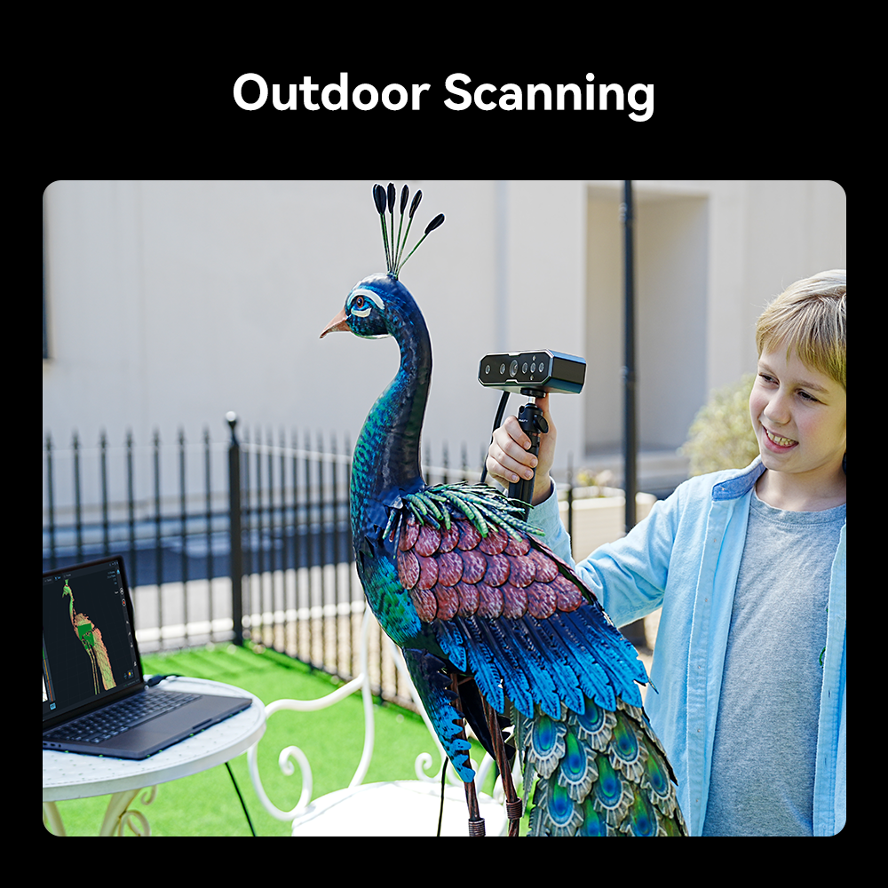 CR-Scan Otter 3D Scanner with 0.02mm Accuracy and Full-Color Capture