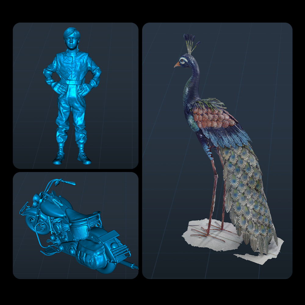 CR-Scan Otter 3D Scanner with 0.02mm Accuracy and Full-Color Capture