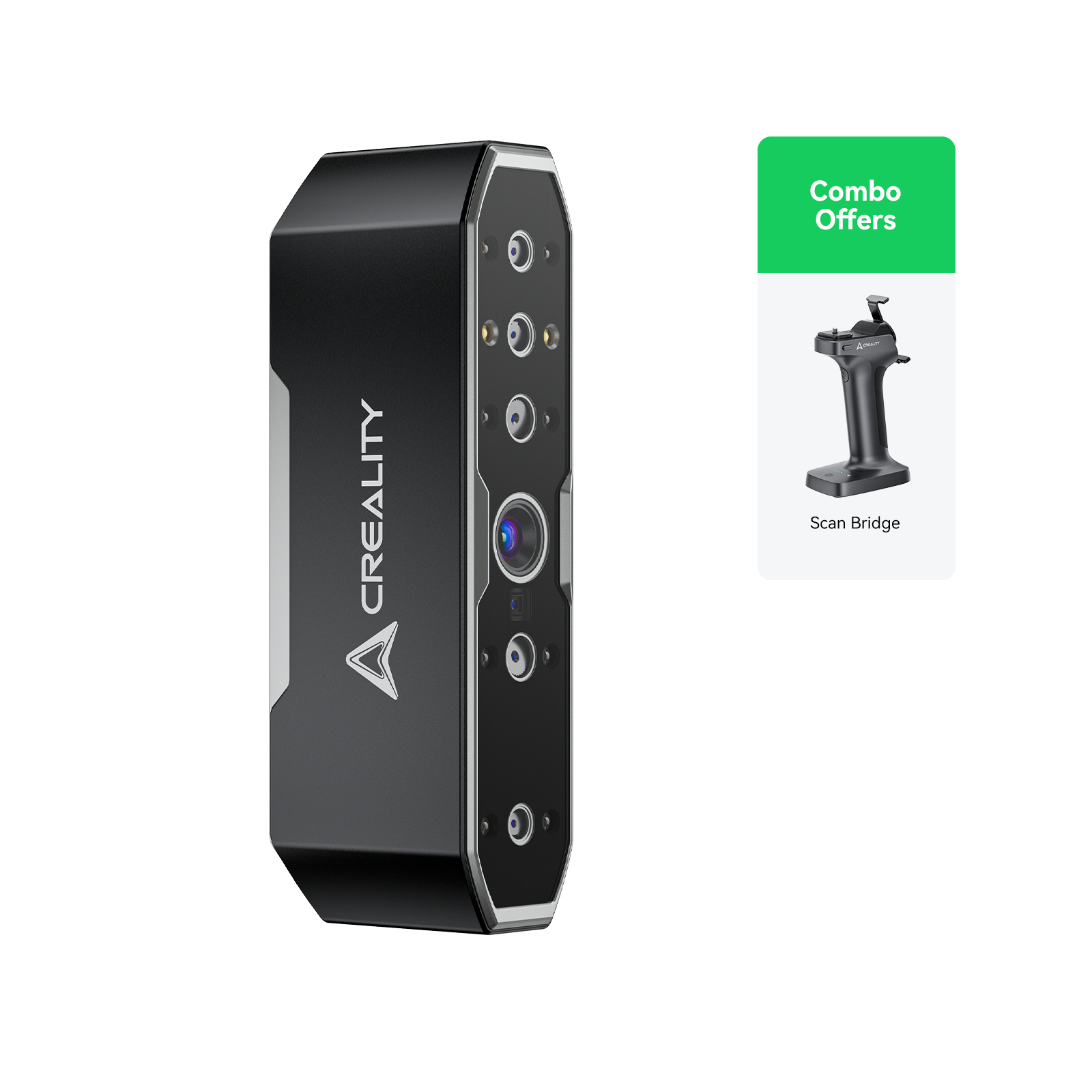 CR-Scan Otter 3D Scanner with 0.02mm Accuracy and Full-Color Capture