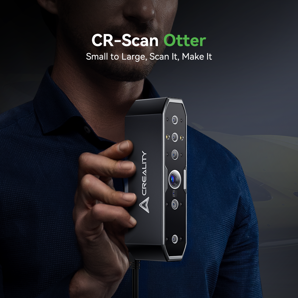 CR-Scan Otter 3D Scanner with 0.02mm Accuracy and Full-Color Capture