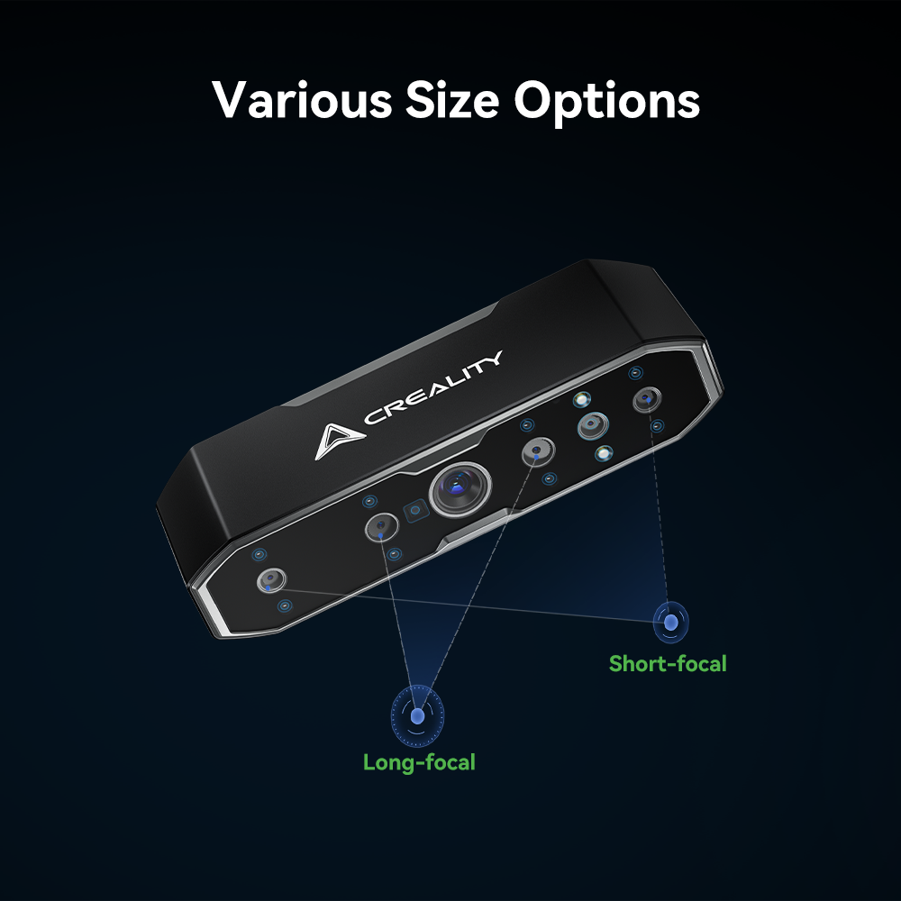 CR-Scan Otter 3D Scanner with 0.02mm Accuracy and Full-Color Capture