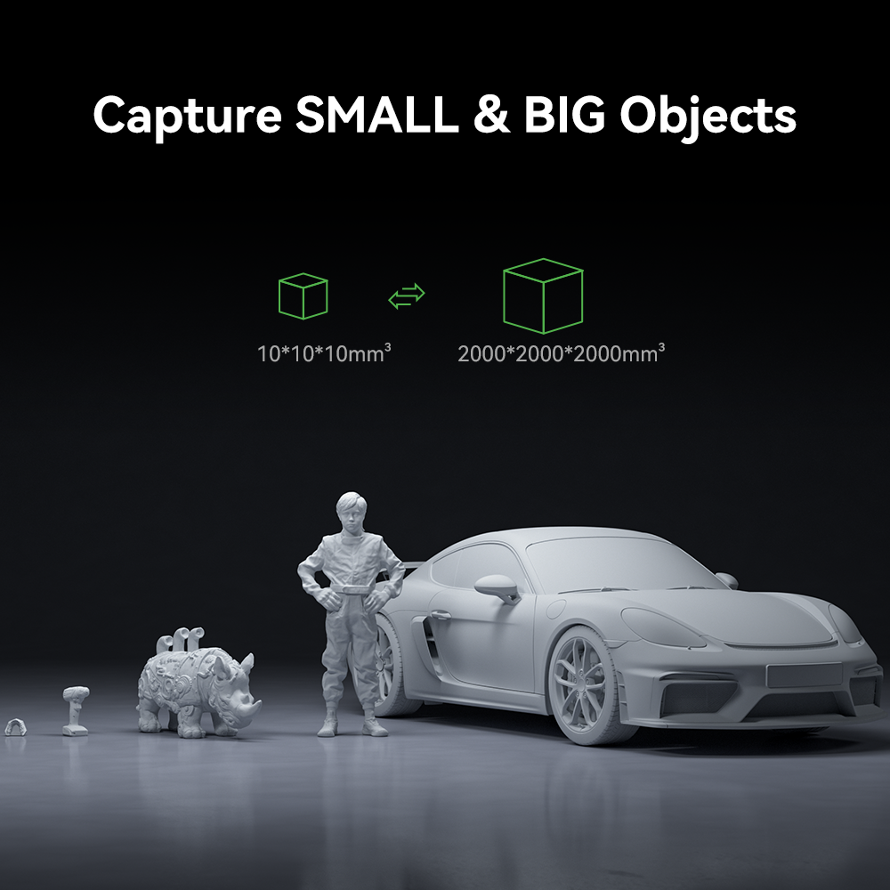 CR-Scan Otter 3D Scanner with 0.02mm Accuracy and Full-Color Capture