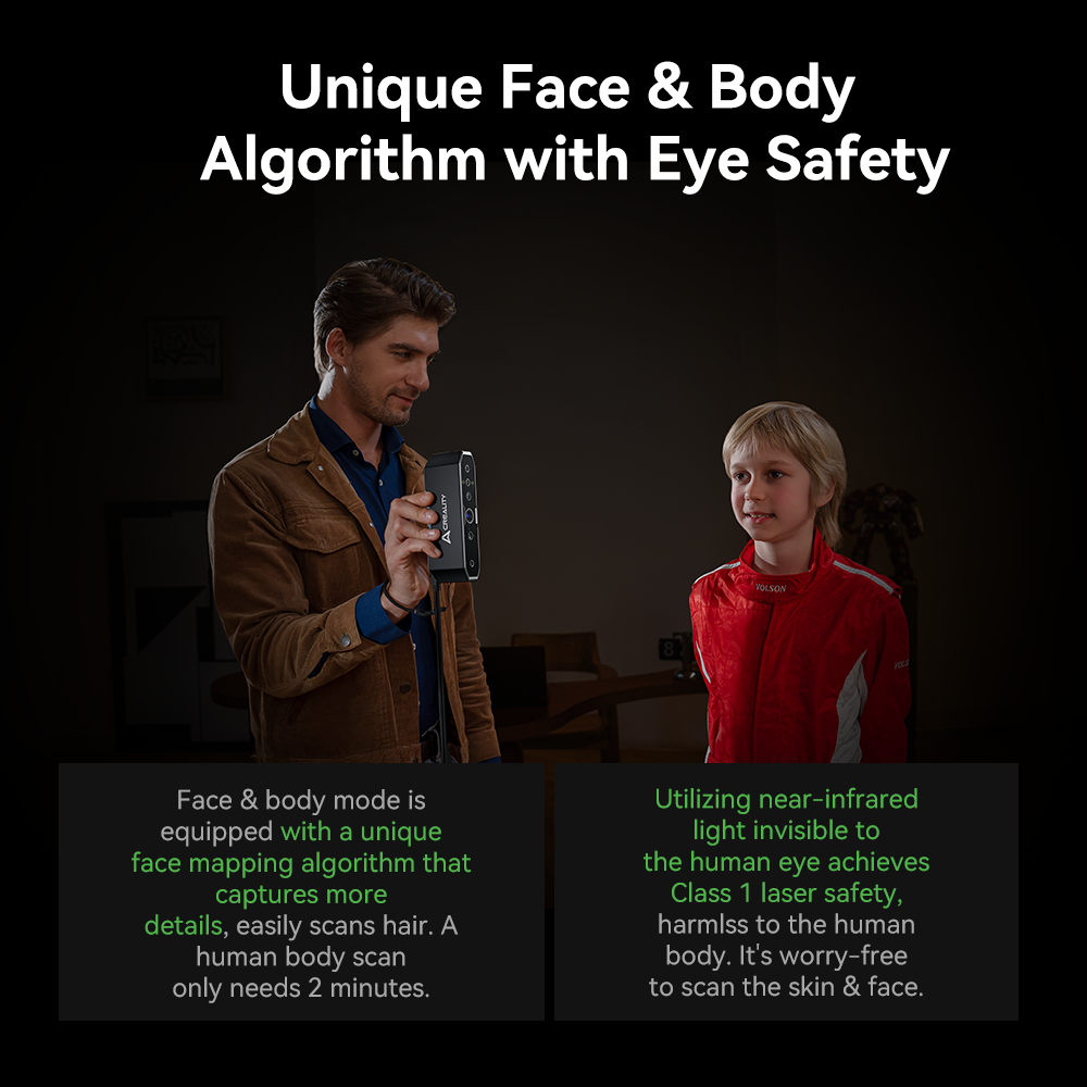 CR-Scan Otter 3D Scanner with 0.02mm Accuracy and Full-Color Capture