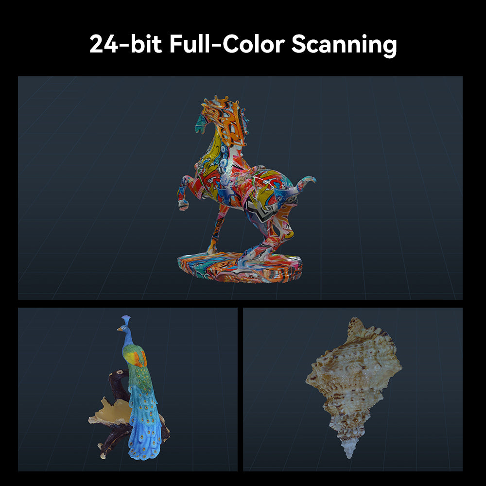CR-Scan Raptor 3D Scanner with 7 Blue Laser Lines and Metrology Accuracy