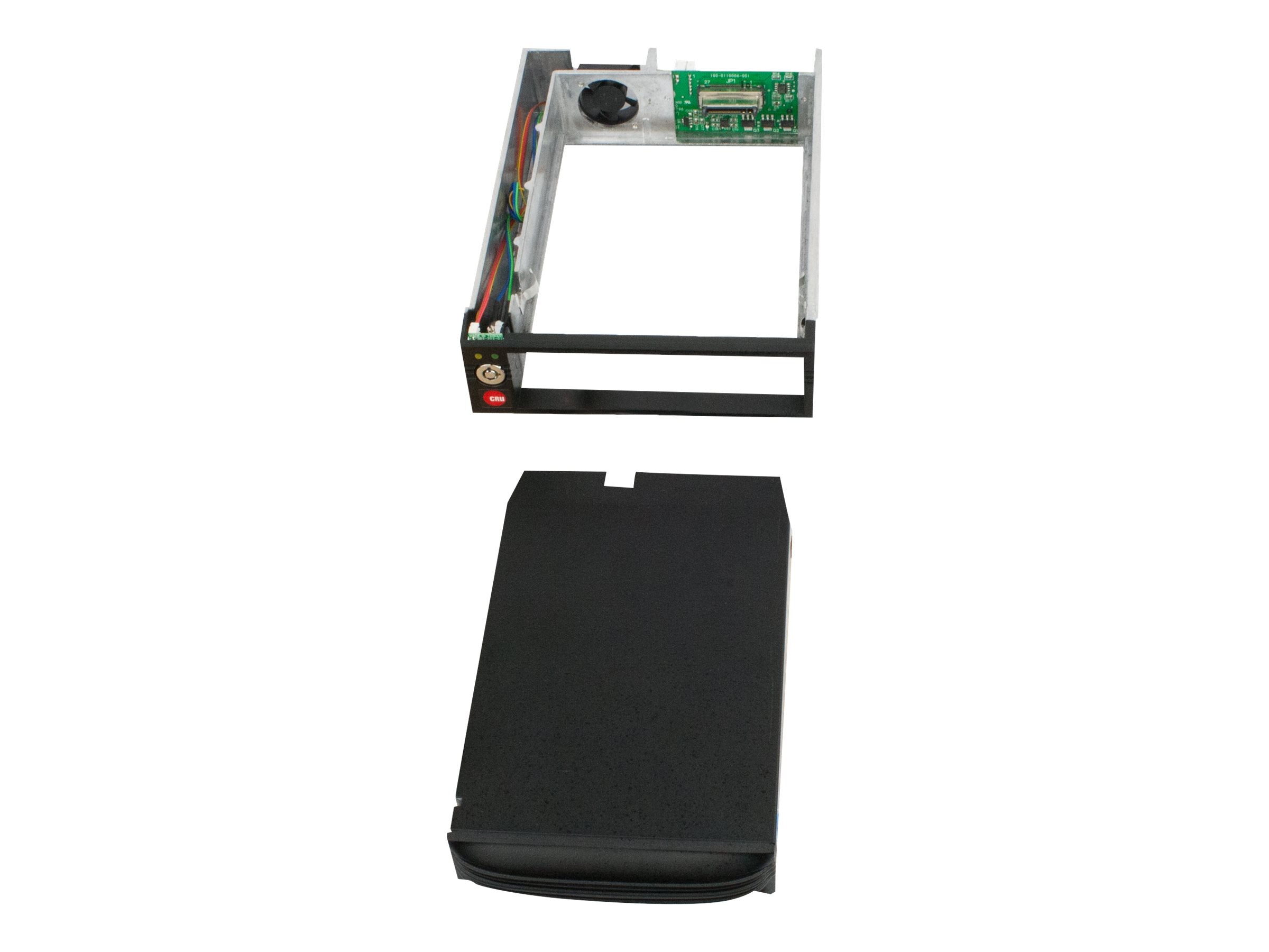 CRU DataPort 10 - Storage mobile rack - 3.5 - black" 8440-6503-0500