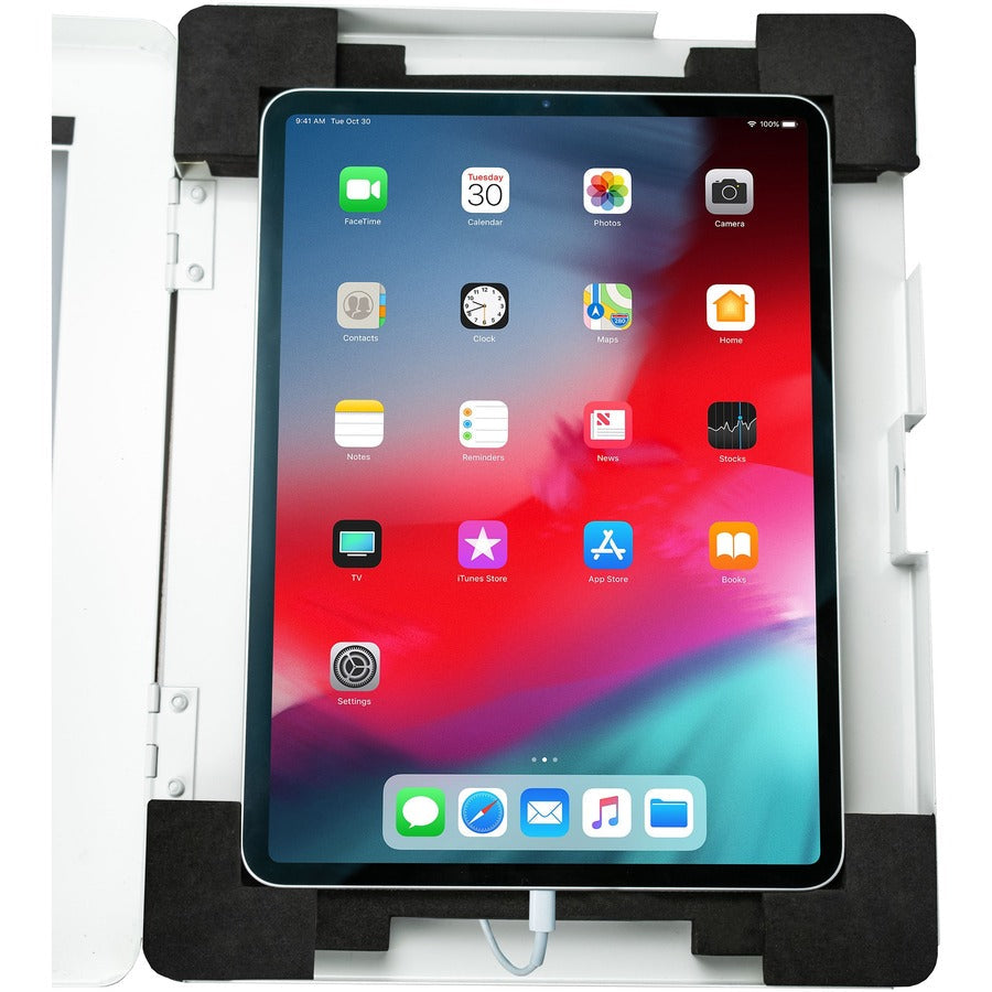 CTA Digital Premium Large Locking Wall Mount (White) PAD-PLWW