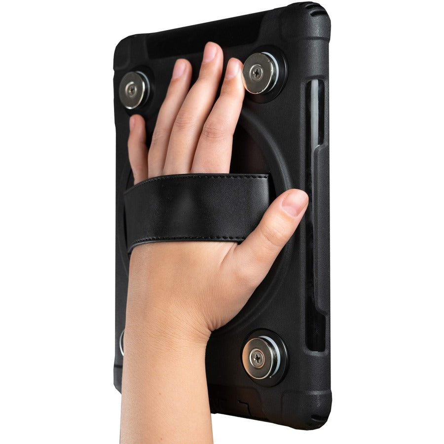 CTA Digital Rugged Carrying Case for 9.7" Apple iPad Air 2, iPad (5th Generation), iPad (6th Generation), iPad Pro Tablet - Black