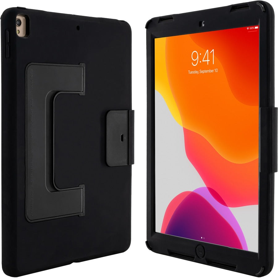 CTA Digital Security Case with Kickstand and Anti-Theft Cable for iPad 10.2 7th/ 8th/ 9th Gen PAD-SCKT10