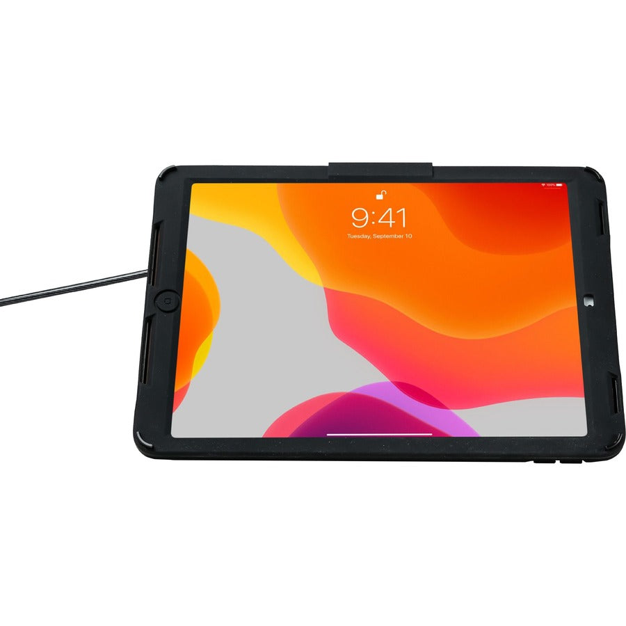 CTA Digital Security Case with Kickstand and Anti-Theft Cable for iPad 10.2 7th/ 8th/ 9th Gen PAD-SCKT10