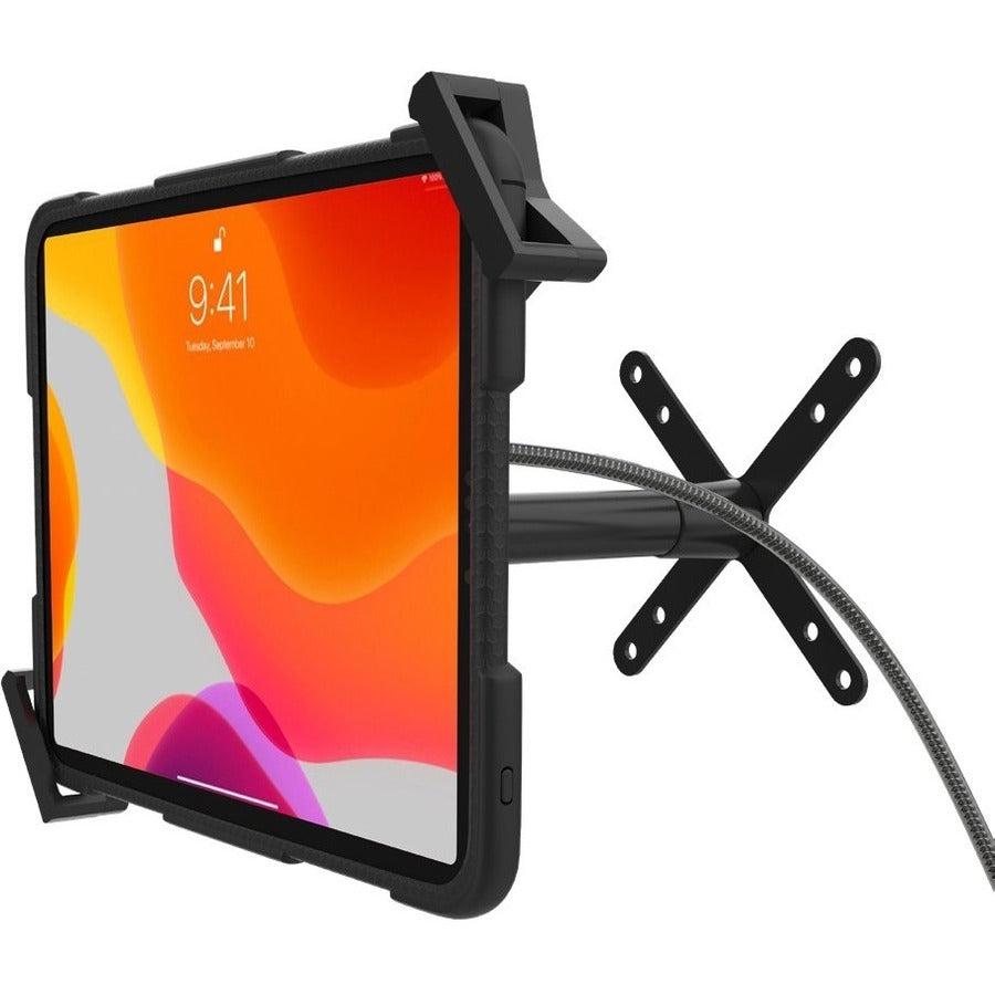 CTA Digital Wall Mount for Tablet, iPad, iPad Air, iPad Pro, iPad (7th Generation), iPad (8th Generation), iPad (9th Generation), iPad Air 4 - Black