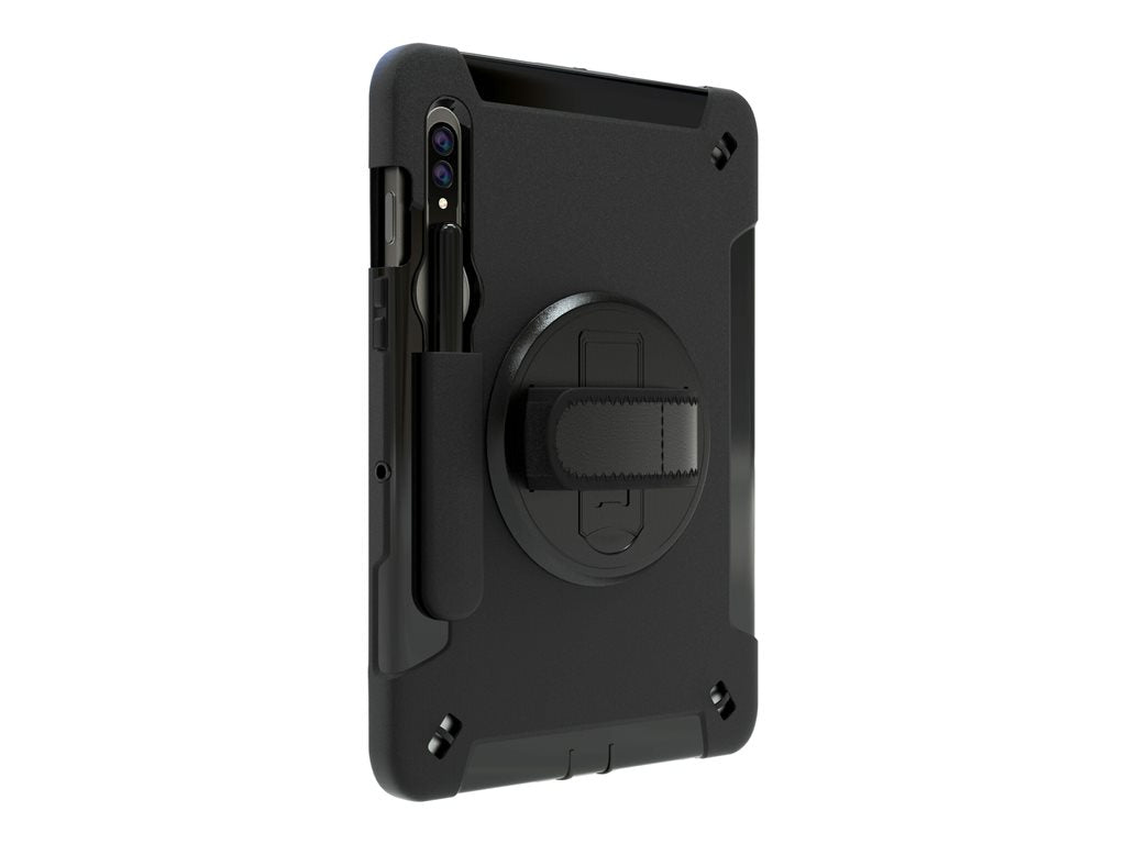 CTA - Protective case for tablet - built-in 360ï¿½ rotatable grip kickstand - for Samsung Galaxy Tab S7 FE, Tab S7+, Tab