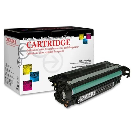 CTG Remanufactured High Yield Laser Toner Cartridge - Alternative for HP 504X (CE250X) - Black - 1 Each 200197P