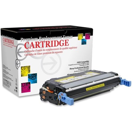CTG Remanufactured Laser Toner Cartridge - Alternative for HP 642A (CB402A) - Yellow - 1 Each 115529P